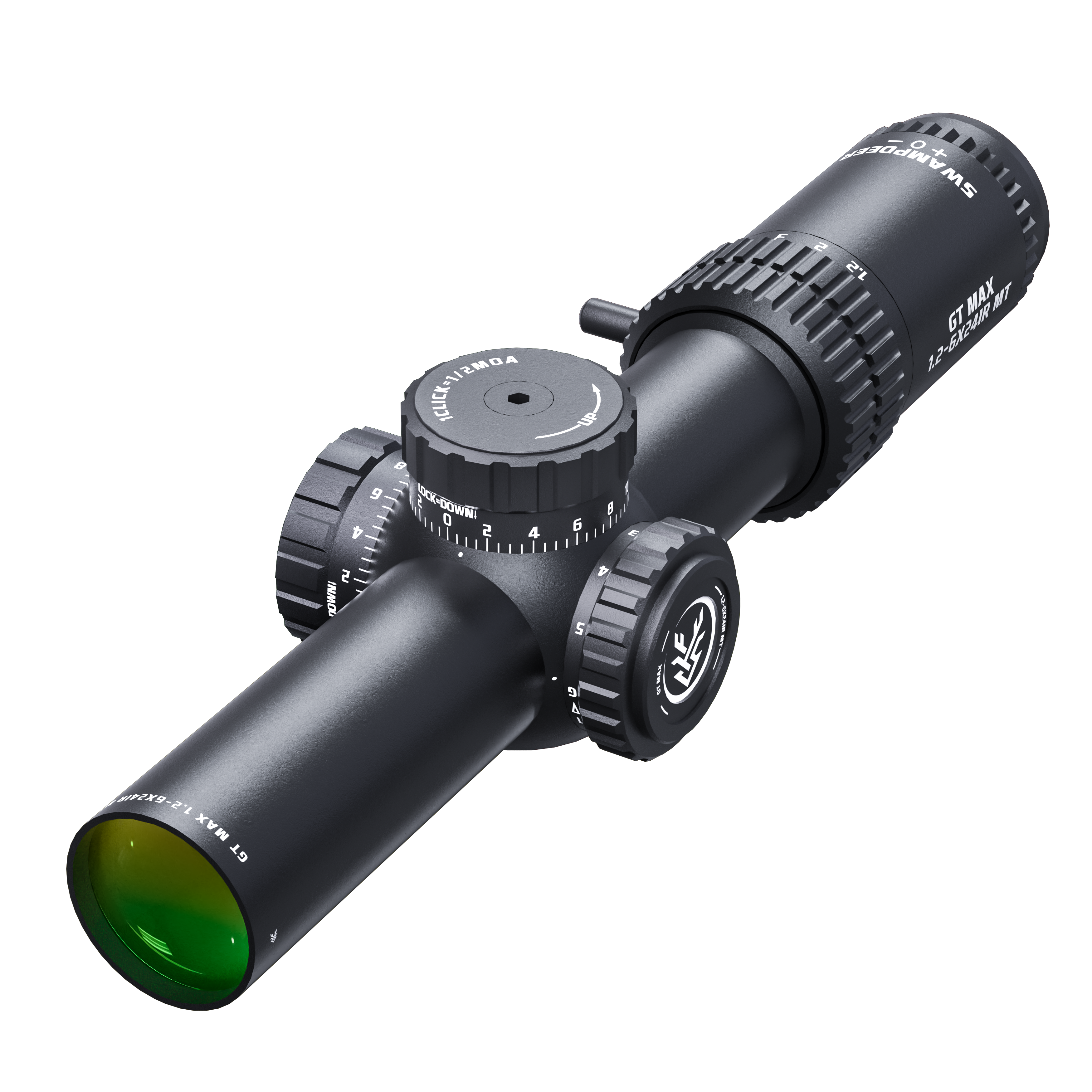 GT MAX 1.2-6IR MT Second Focal Plane Rifle Scope
