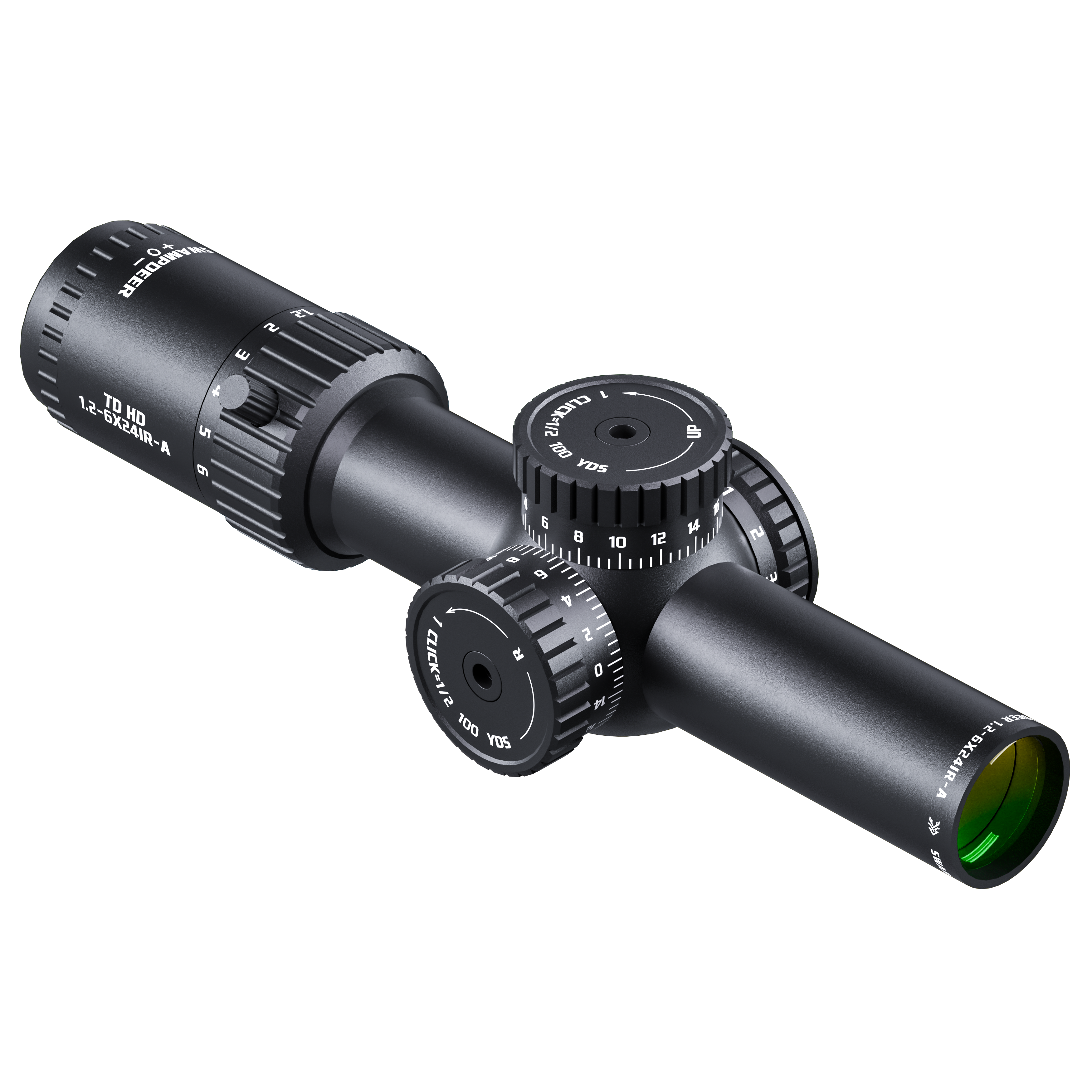 TD HD 1.2-6X24IR-A Second Focal Plane Rifle Scope