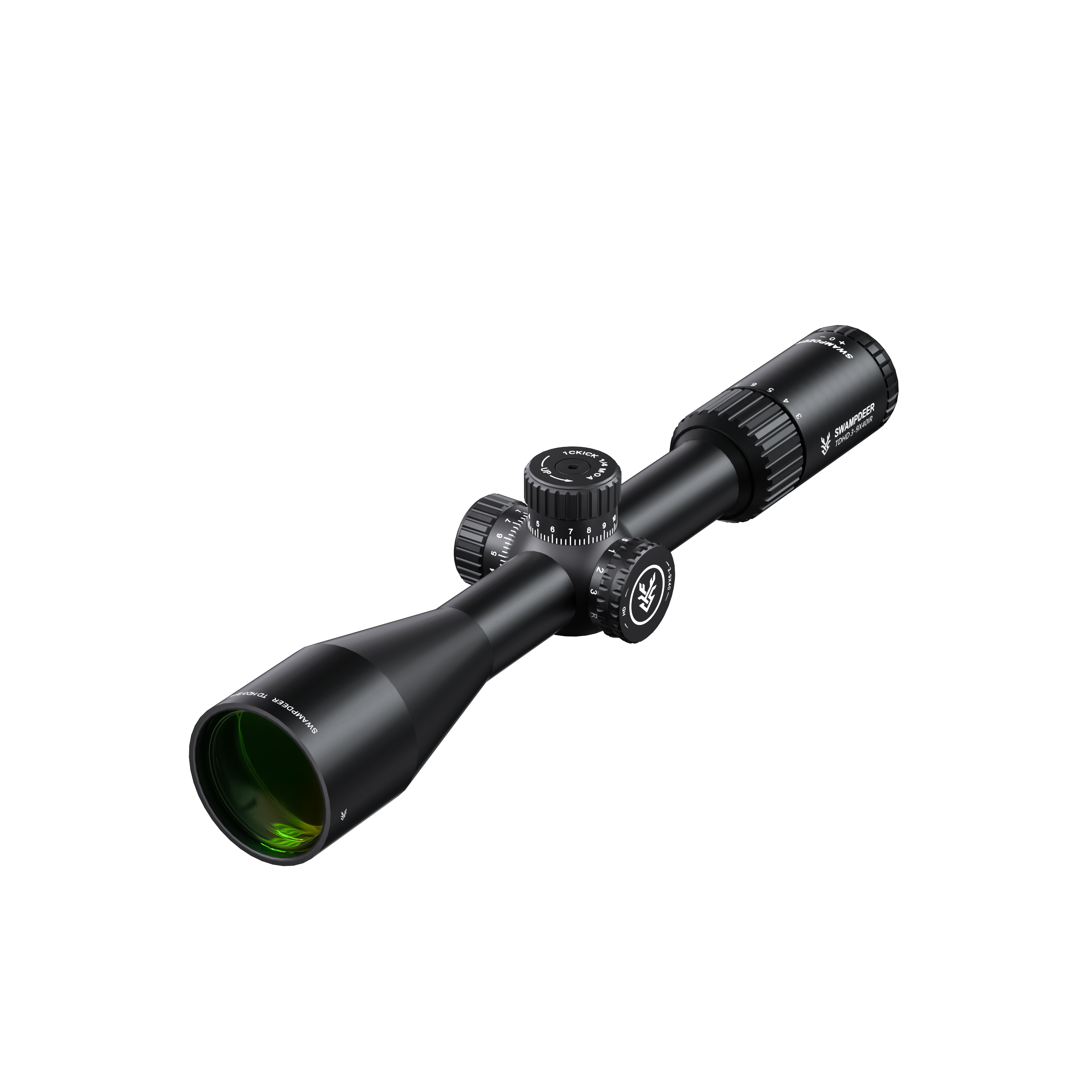 TD HD 3-9X40IR Second Focal Plane Rifle Scope