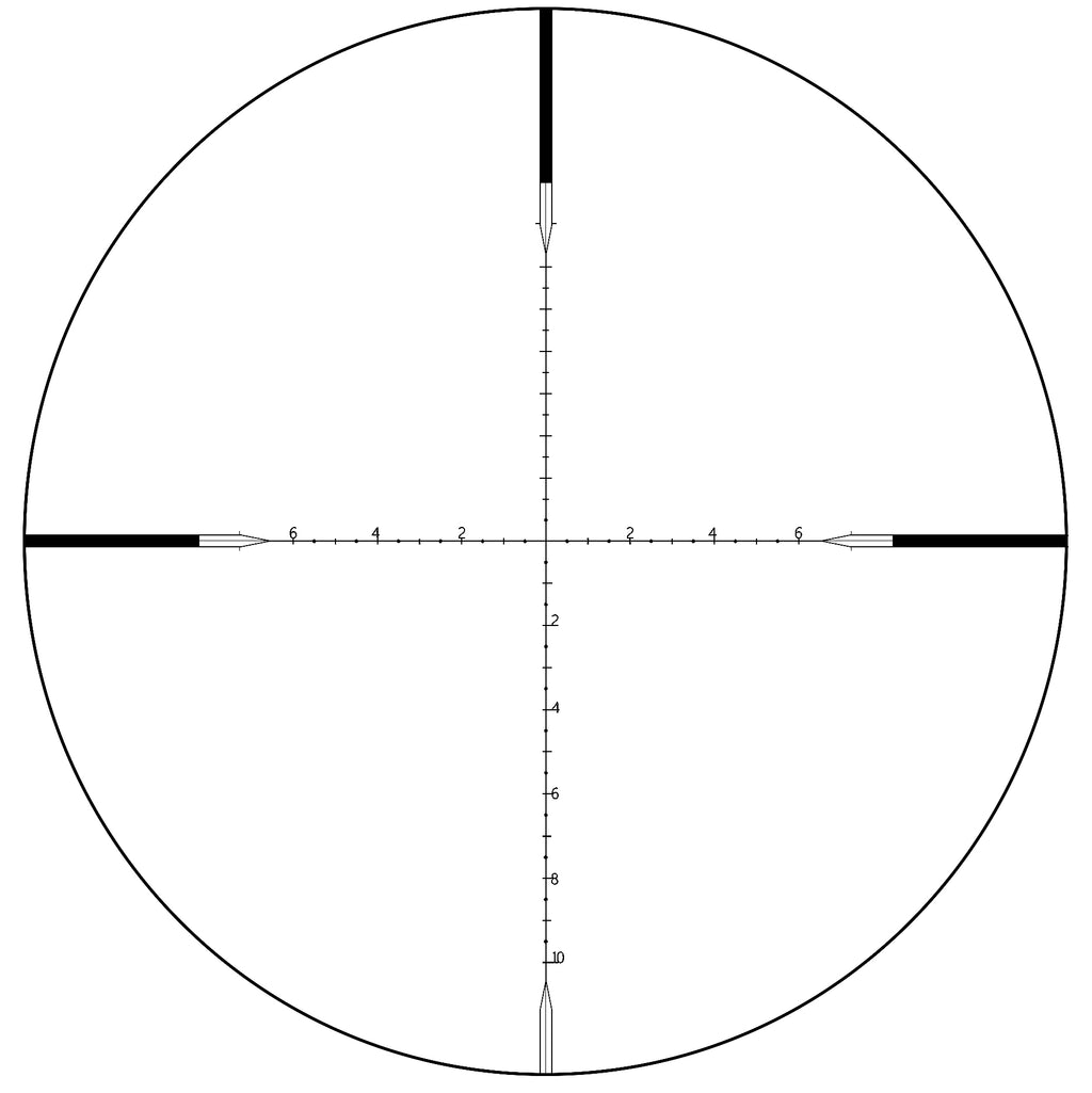 TD HD 3-9X40IR Second Focal Plane Rifle Scope