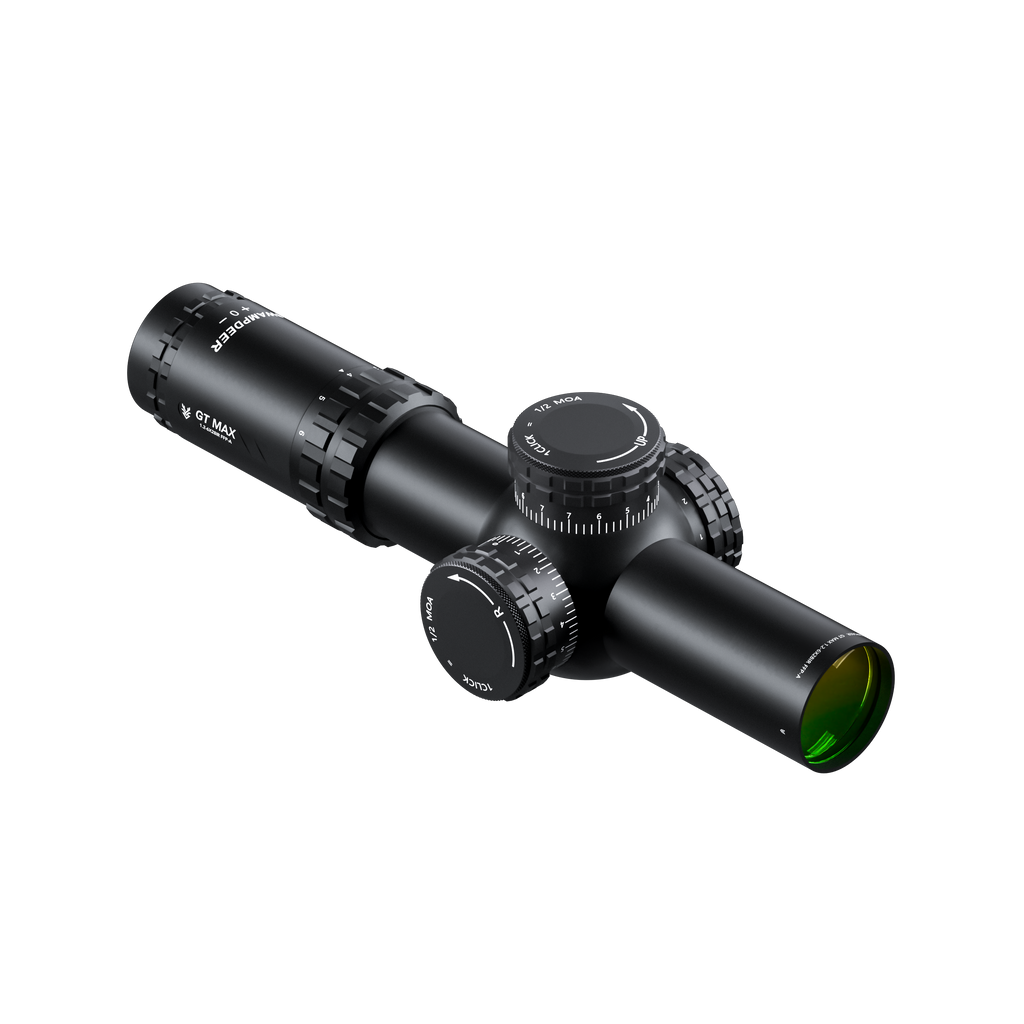 GT MAX 1.2-6X28IR FFP-A First Focal Plane Rifle Scope