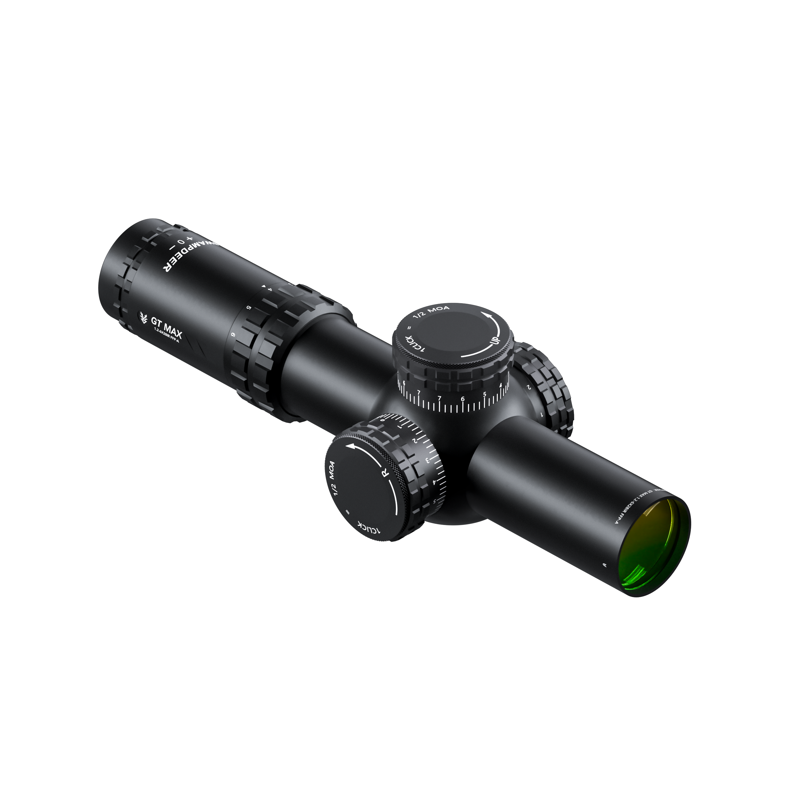 GT MAX 1.2-6X28IR FFP-A First Focal Plane Rifle Scope