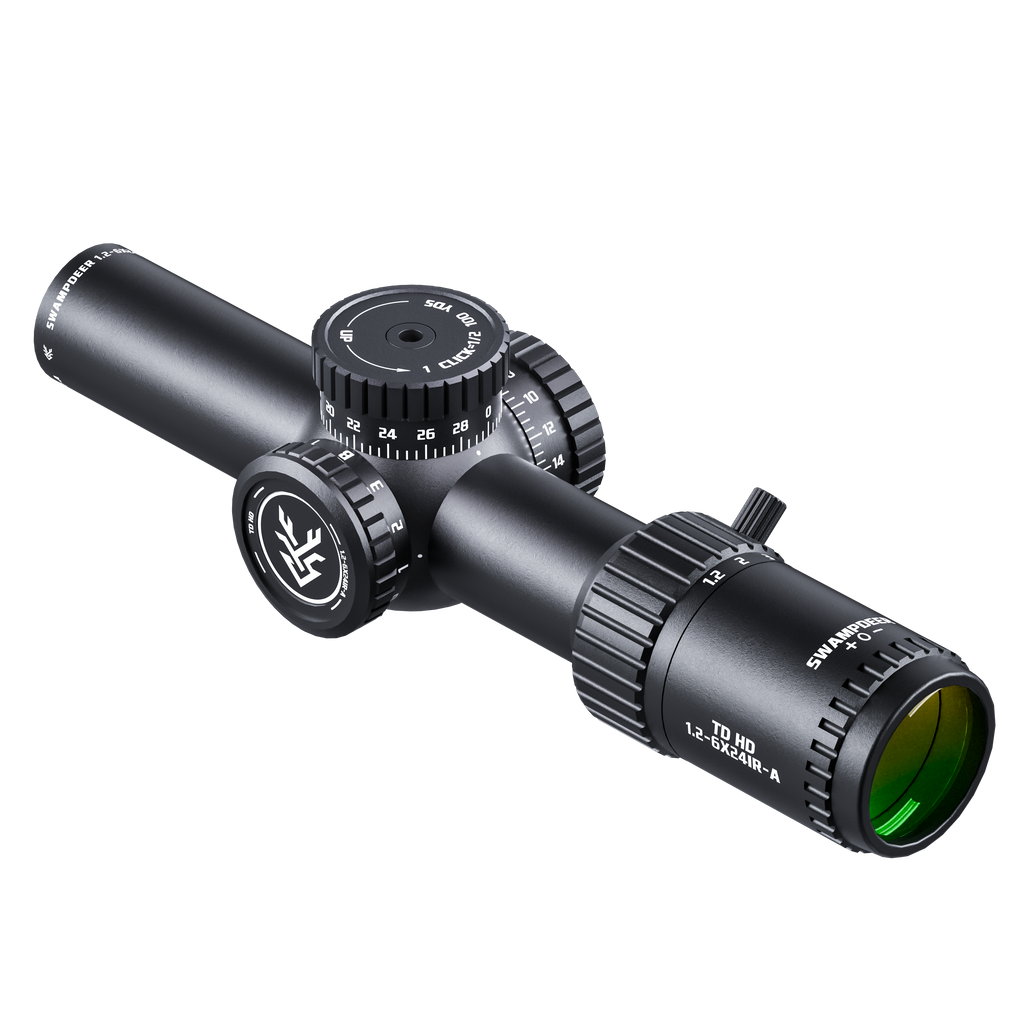 TD HD 1.2-6X24IR Second Focal Plane Rifle Scope