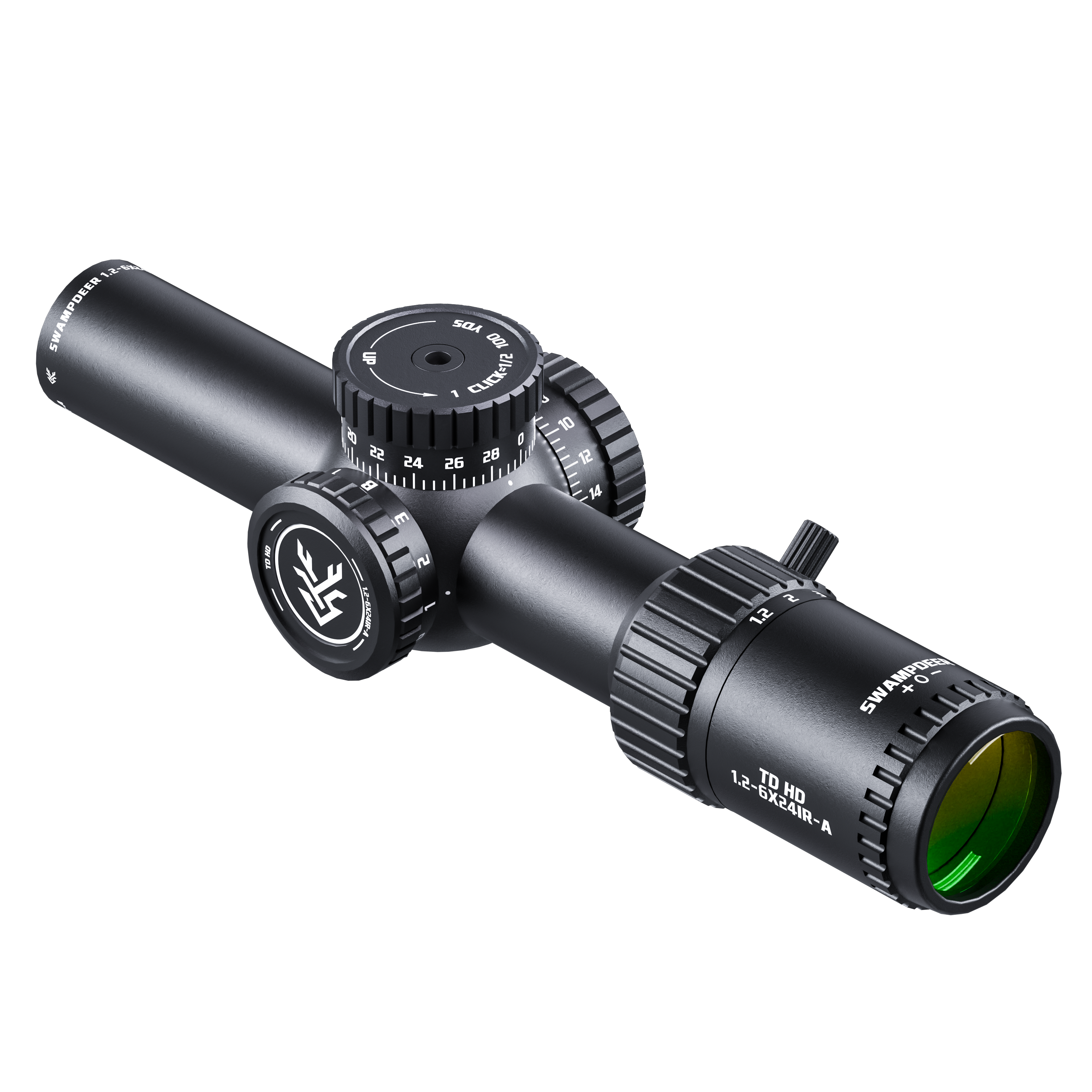 TD HD 1.2-6X24IR Second Focal Plane Rifle Scope