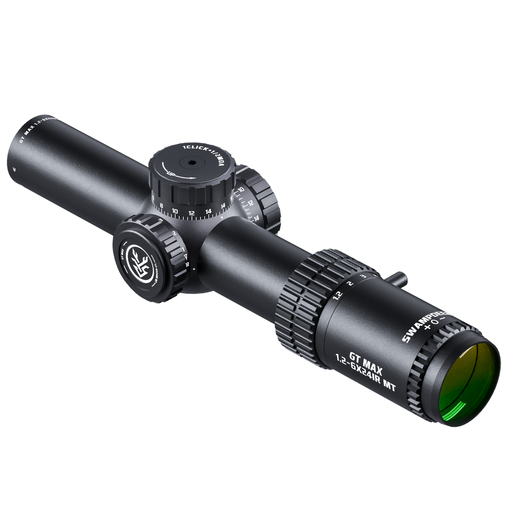 GT MAX 1.2-6IR MT Second Focal Plane Rifle Scope