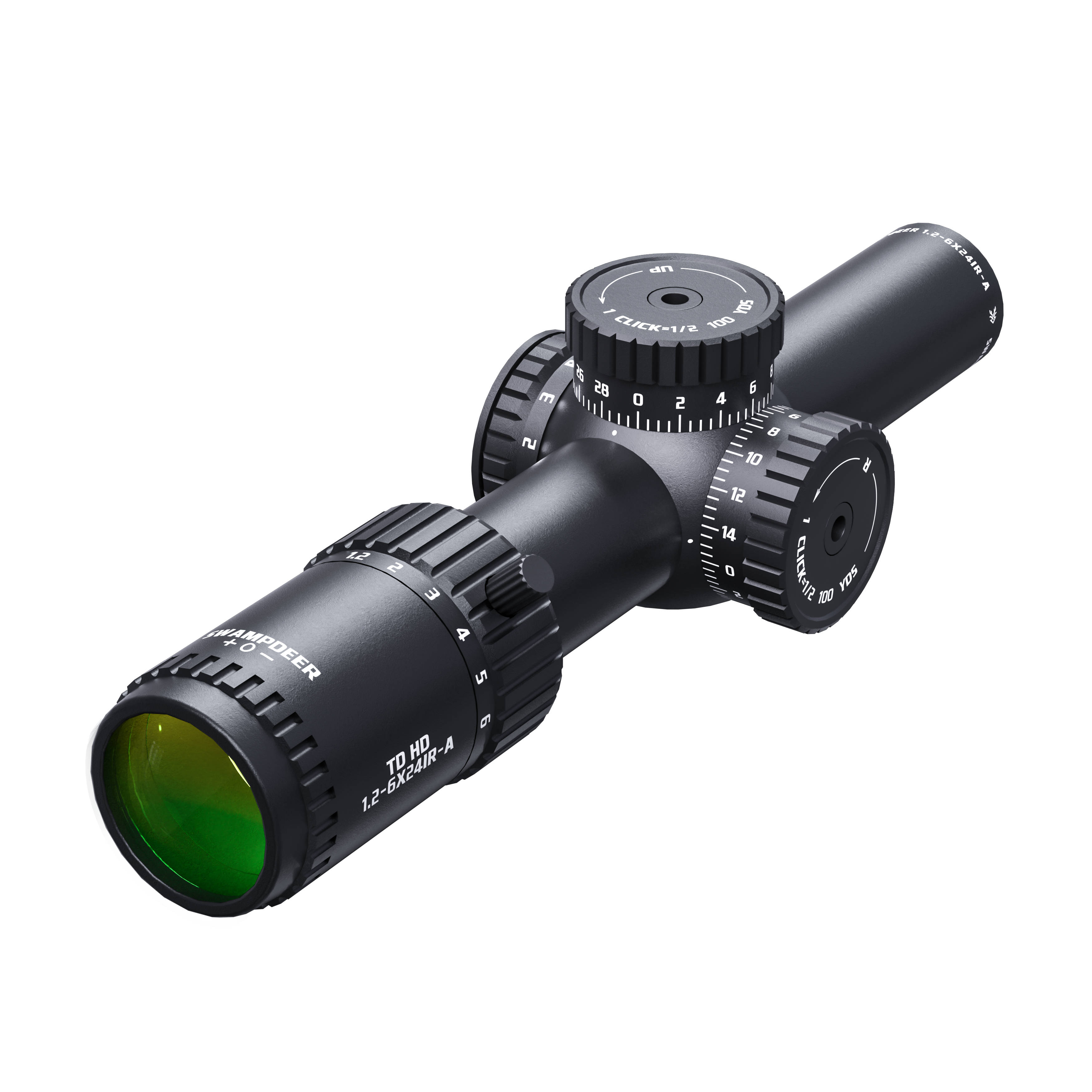 TD HD 1.2-6X24IR Second Focal Plane Rifle Scope