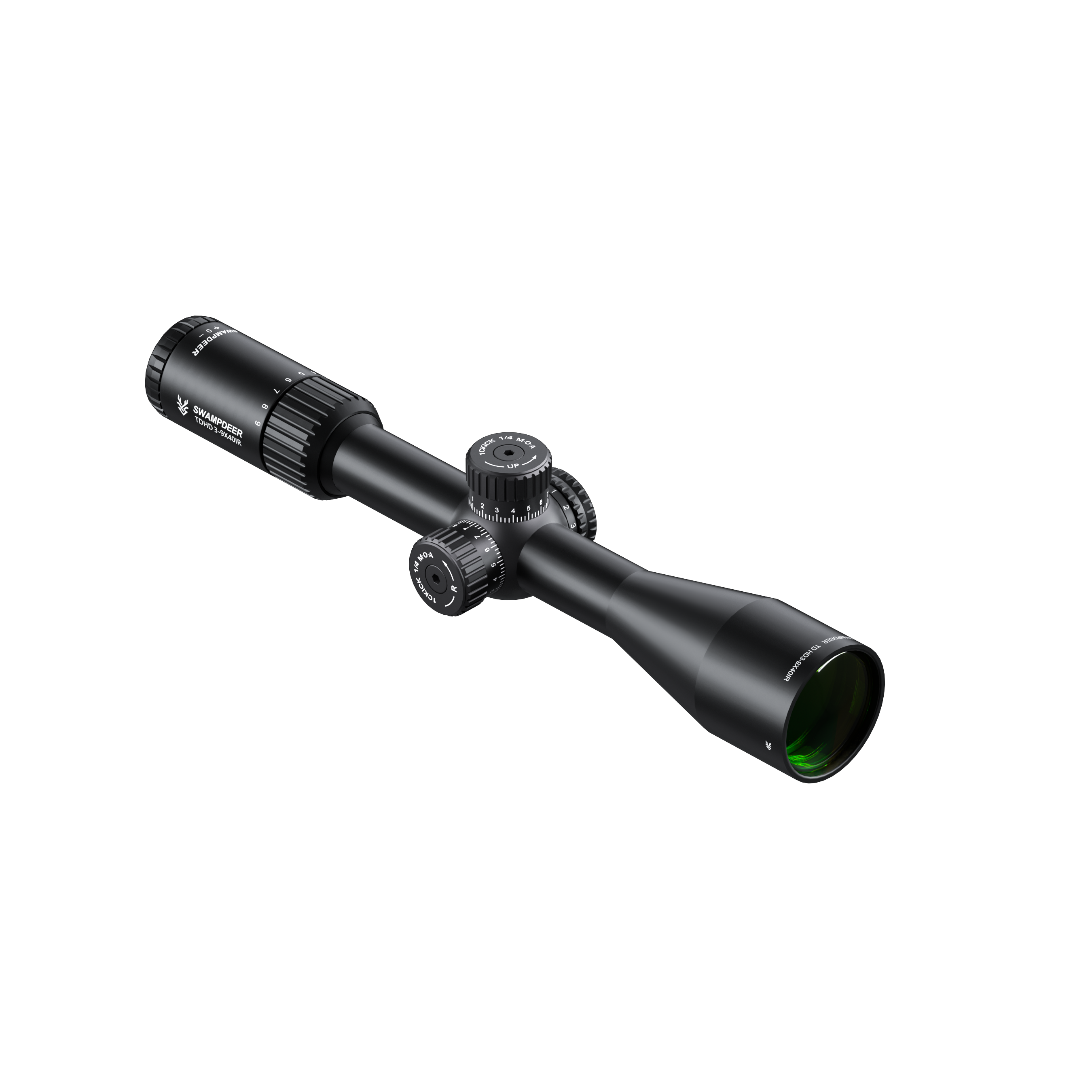 TD HD 3-9X40IR Second Focal Plane Rifle Scope