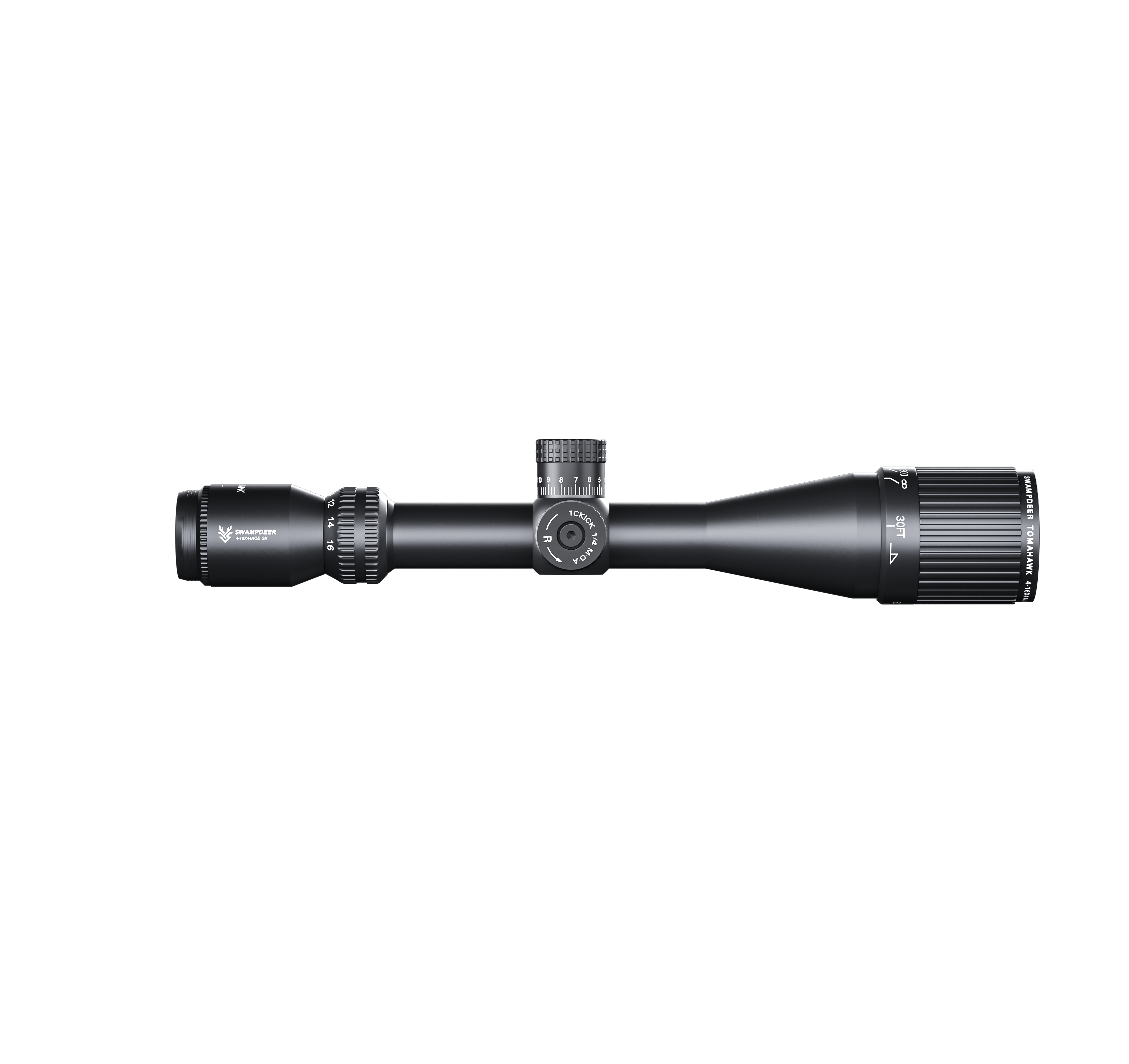 TK HD 4-16X44AOE Second Focal Plane Rifle Scope