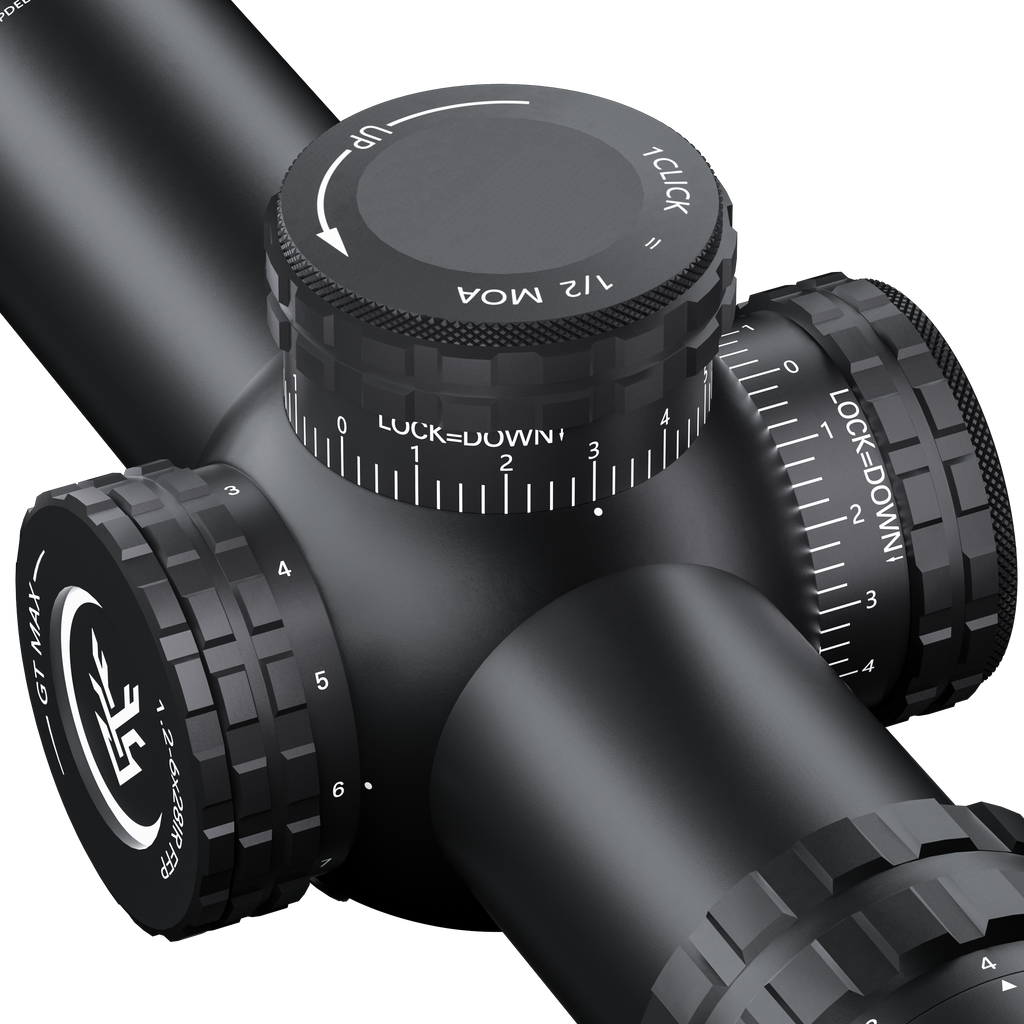 GT MAX 1.2-6X28IR FFP-A First Focal Plane Rifle Scope