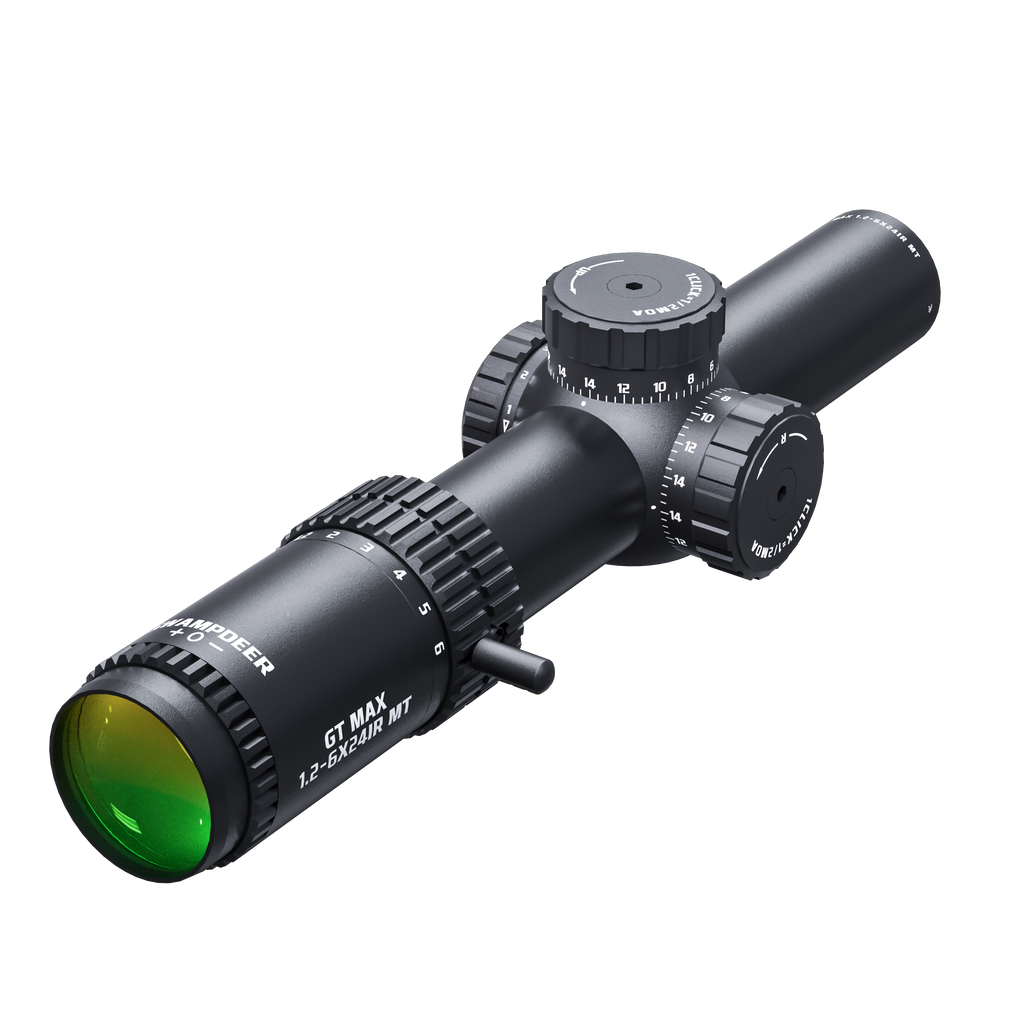 GT MAX 1.2-6IR MT Second Focal Plane Rifle Scope