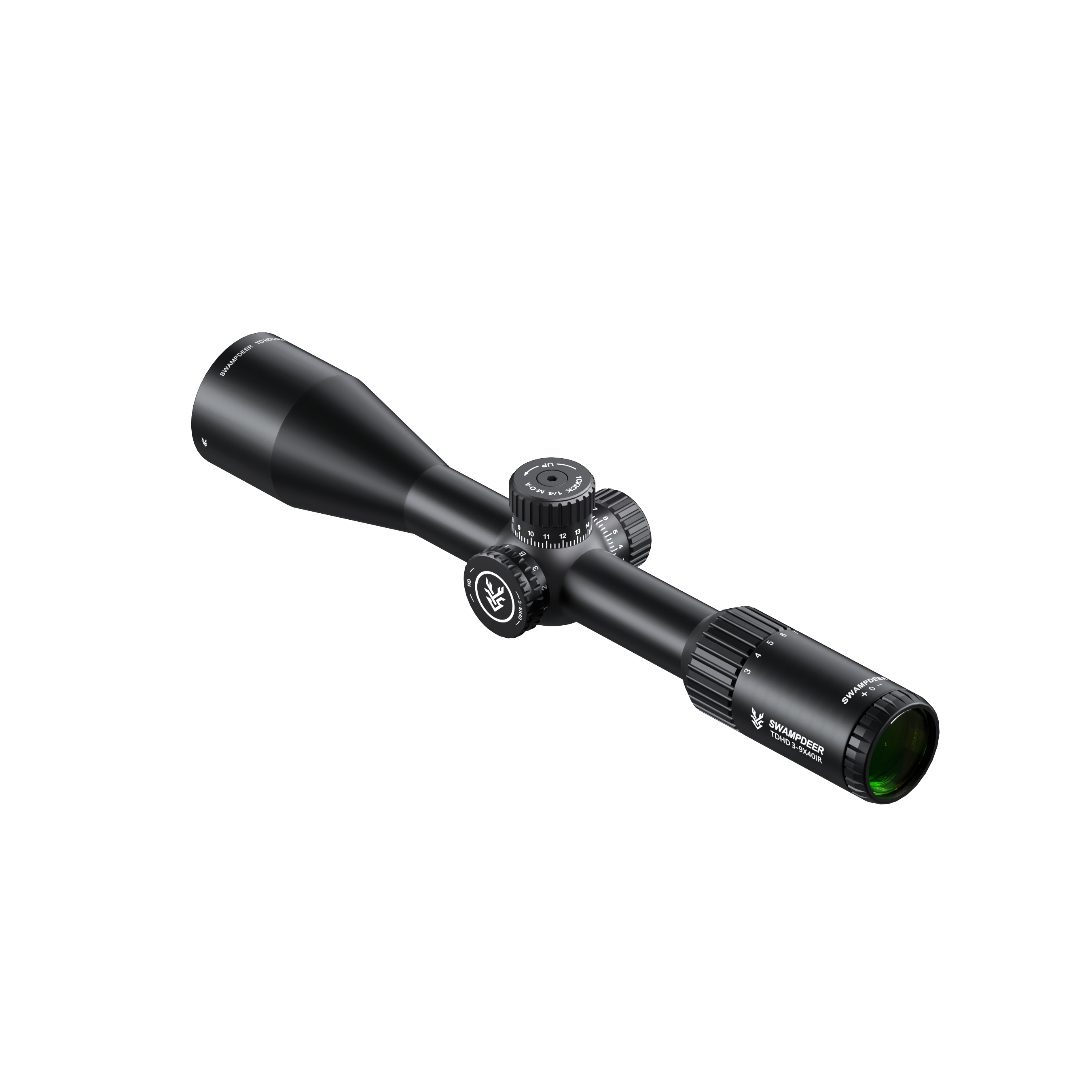 TD HD 3-9X40IR Second Focal Plane Rifle Scope