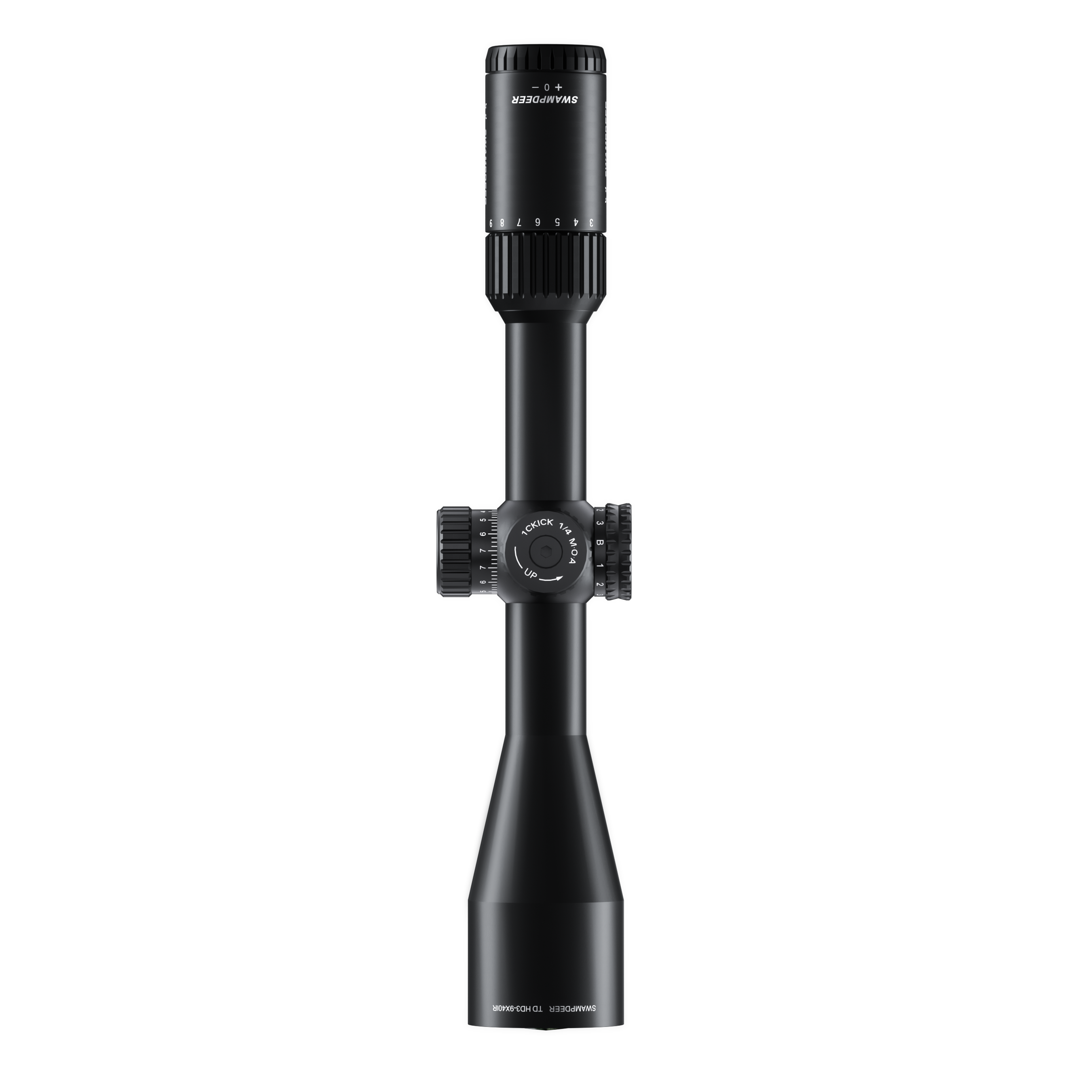 TD HD 3-9X40IR Second Focal Plane Rifle Scope