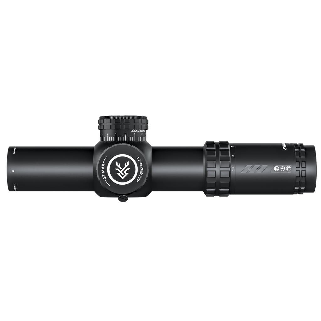 GT MAX 1.2-6X28IR FFP-A First Focal Plane Rifle Scope