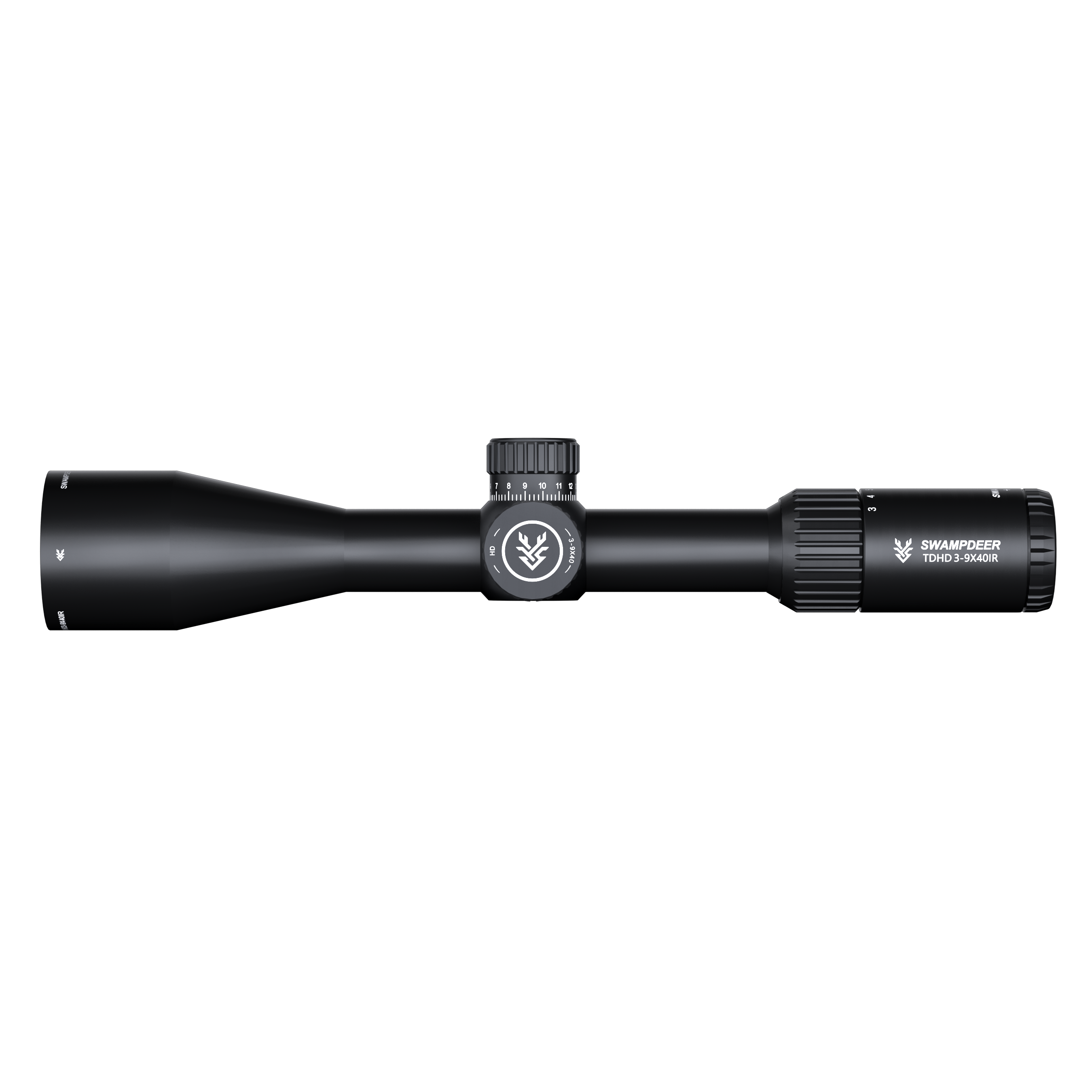 TD HD 3-9X40IR Second Focal Plane Rifle Scope
