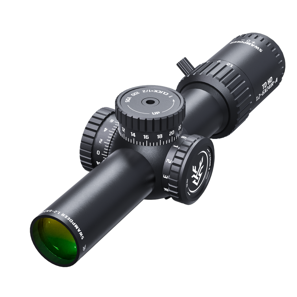 TD HD 1.2-6X24IR-A Second Focal Plane Rifle Scope