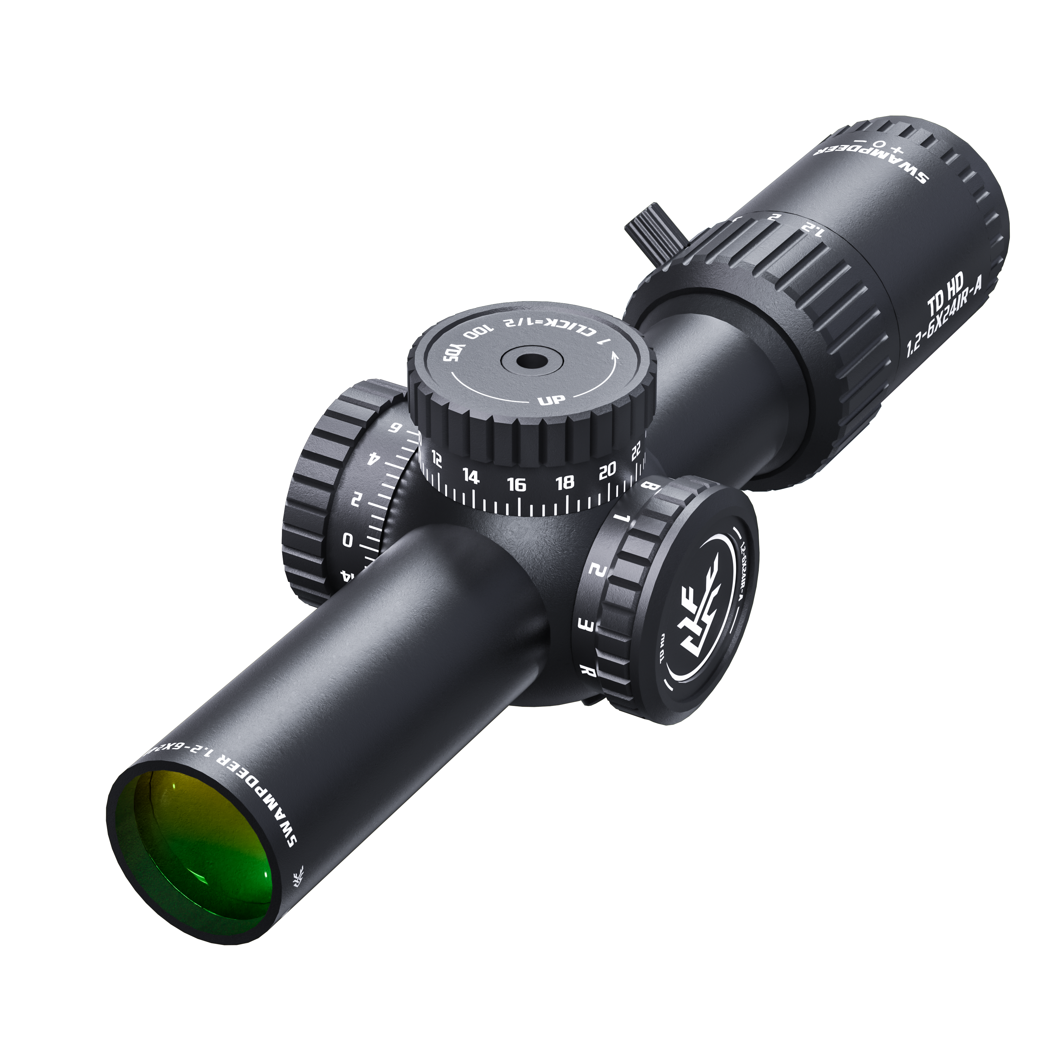 TD HD 1.2-6X24IR-A Second Focal Plane Rifle Scope