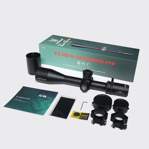 FX HD 6-24X50SF IR FFP - Swamp Deer Optics